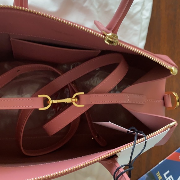 Mansur Gavriel mini travel in blush - Picture 7 of 8